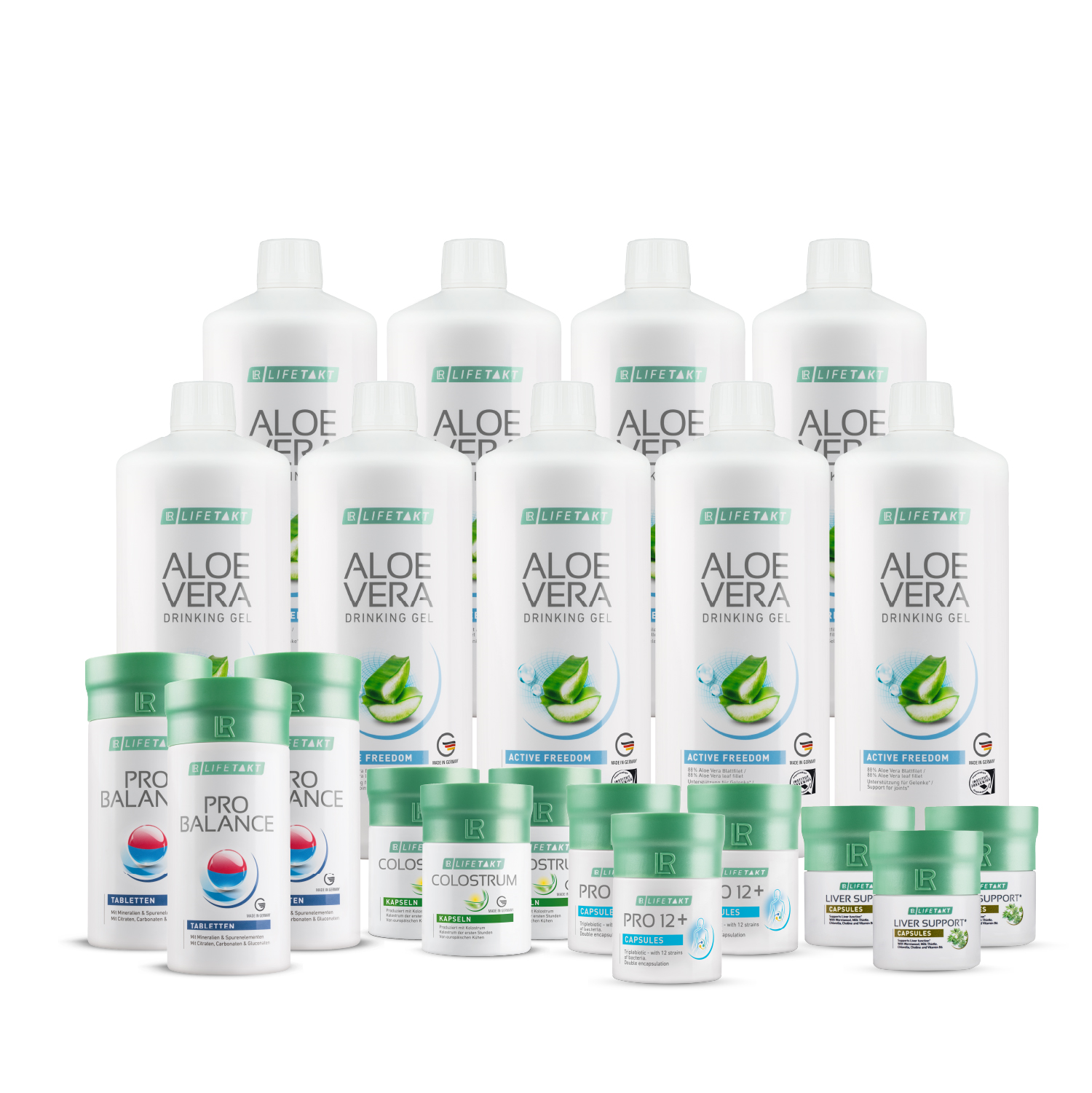 LR CZ - LR HEALTH MISSION 3 msce (Aloe Vera Gel Freedom + Colostrum  Kapsle)
